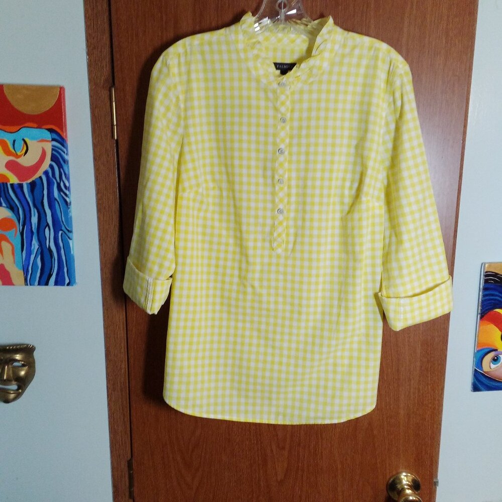 Talbots Womens 3/4 Sleeve Blouse